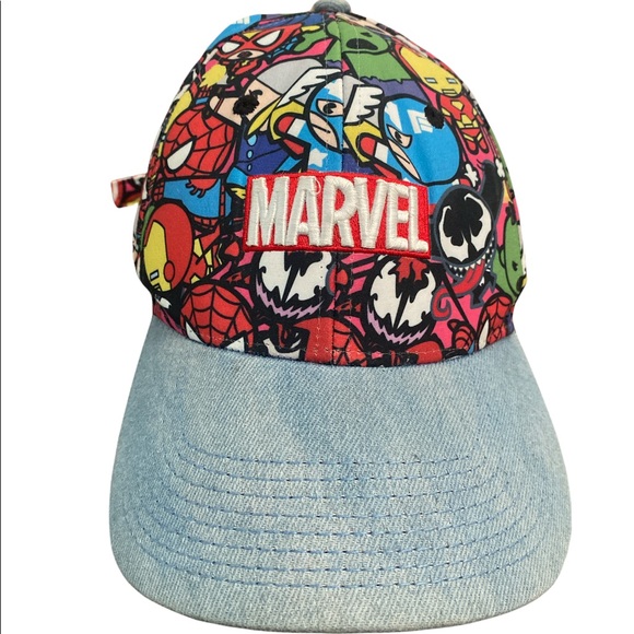 Marvel Kawaii Avengers Denim hat - Picture 1 of 7